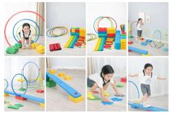 Merc sport Balanční a pohybová sada pro děti 114 ks – koordinační a motorický set