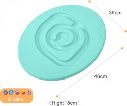 Merc sport Balanční deska ovál – bludiště s kuličkou-mint Merc sport Balanční deska ovál – bludiště s kuličkou-mint