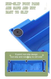 Merc sport Balanční dráha SQUARE – akupresurní, sada 12 ks, variabilní sestava