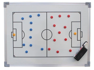 Merc sport Fotbalová taktická tabule magnetická 30 × 45 cm – bílá