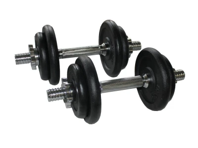 Merc sport Nakládací činky 20 kg – sada v kufříku
