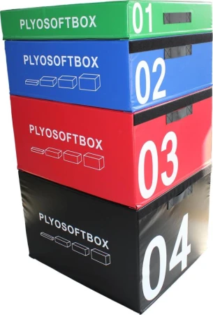 Merc sport Plyometrický box 4 díly – nastavitelná výška Merc sport Plyometrický box 4 díly – nastavitelná výška