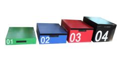 Merc sport Plyometrický box 4 díly – nastavitelná výška