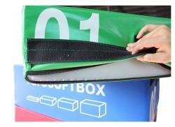 Merc sport Plyometrický box PROFI – sada 4 dílů s paměťovou výplní