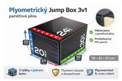 Merc sport Plyometrický Jump Box 3v1 – měkký pěnový box