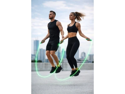Merc sport Švihadlo svítící Luminous – zelené