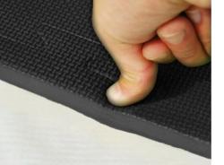 Merc sport TATAMI-podložka na cvičení 100x100x1,5cm černá