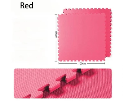 Merc sport TATAMI-podložka na cvičení 100x100x1,5cm červená