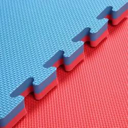 Merc sport TATAMI-podložka oboustranná na cvičení 100x100x3 cm červeno/modrá