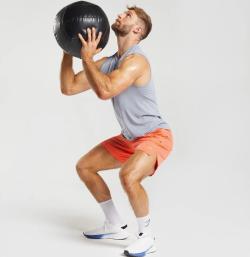 Merc sport Wall Ball 7 kg – černý