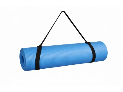 Merc sport Yoga Mat NBR 10 mm – podložka na cvičení modrá