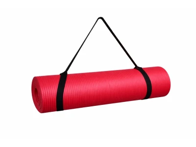Merc sport Yoga Mat NBR 15 mm – podložka na cvičení červená