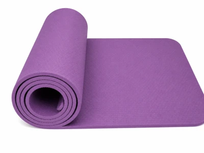 Merc sport Yoga Mat TPE 6 mm – podložka na cvičení fialová