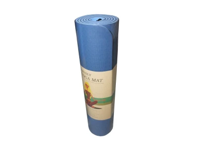 Merc sport Yoga Mat TPE 8 mm – podložka na cvičení modro-modrá