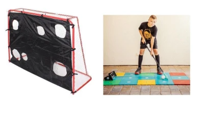 Merco 700.SA branka + Merco Floorgoal plachta + SKILLS ZONE střelecká deska (15x)