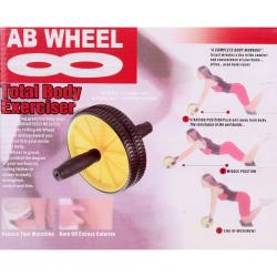 Merco AB Double Wheel posilovací kolečko modrá