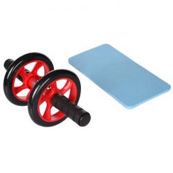 Merco AB Roller 2W posilovací kolečko červená Merco AB Roller 2W posilovací kolečko červená