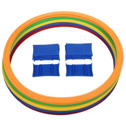 Merco Agility Circles nastavitelné proskakovací obruče
