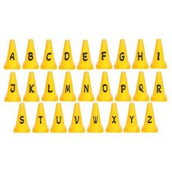Merco Alphabet Set kužele s písmenami