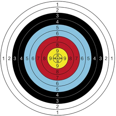 Merco Archer Aim 40 terče na střelbu 10 ks