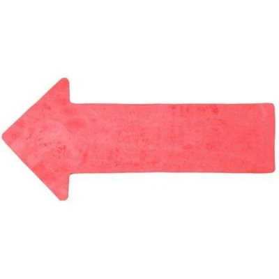 Merco Arrow značka na podlahu červená