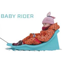 Merco Baby Rider plastové boby titan modrá