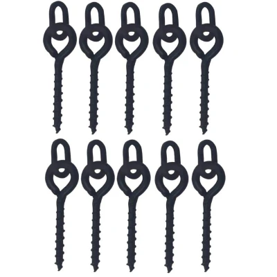 Merco Bait Screw Oval zavrtávací držák s kroužkem 10 ks Merco Bait Screw Oval zavrtávací držák s kroužkem 10 ks