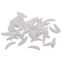 Merco Bait Soft Worms umělí červi 50 ks bílá