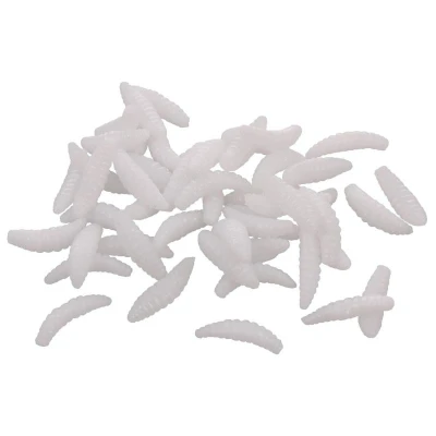 Merco Bait Soft Worms umělí červi 50 ks bílá Merco Bait Soft Worms umělí červi 50 ks bílá