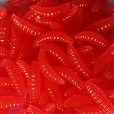 Merco Bait Soft Worms umělí červi 50 ks červená
