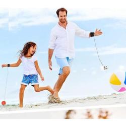 Merco Basketball Wrist míček na gumě POUZE 1 ks (VÝPRODEJ)