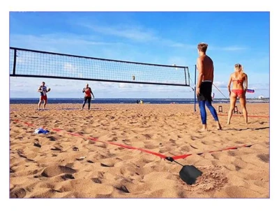 Merco Beach Tour lajny na beach volejbal s kotvením