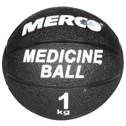 Merco Black gumový medicinální míč Merco Black gumový medicinální míč