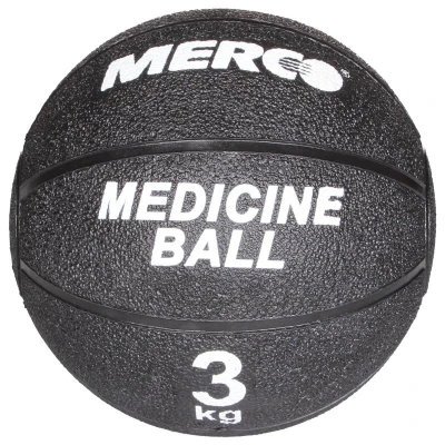 Merco Black gumový medicinální míč