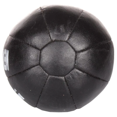 Merco Black Leather kožený medicinální míč