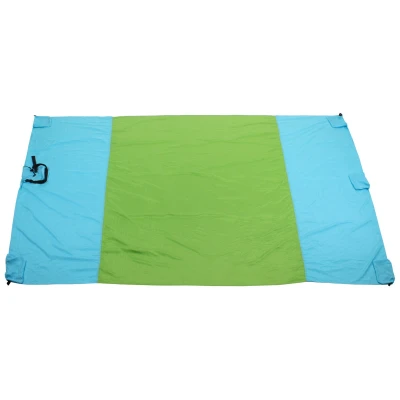 Merco Camp Pad 210 kempingová podložka modrá-zelená