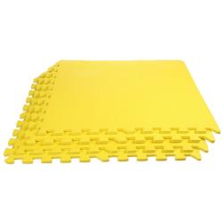 Merco Colored Puzzle fitness podložka žltá
