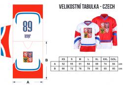 Merco ČR MS 2011 replika hokejový dres - bez potisku