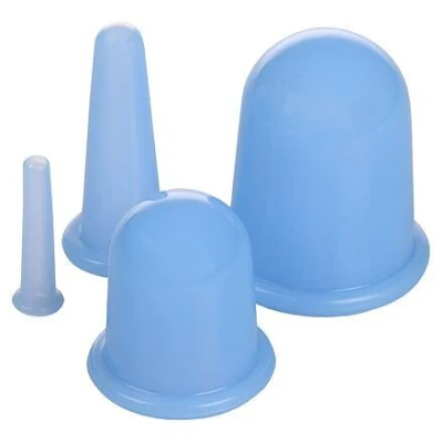 Merco Cups 4Pack masážní silikonové baňky modrá Merco Cups 4Pack masážní silikonové baňky modrá