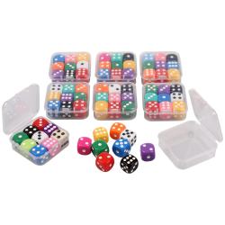 Merco Dice Set AC6 hádzacie kocky sada 8 x 9 ks Merco Dice Set AC6 hádzacie kocky sada 8 x 9 ks