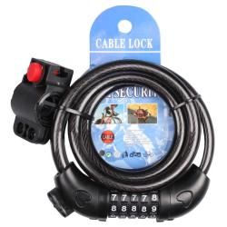 Merco Digit 1.0 zámok na bicykel čierna (VÝPREDAJ) Merco Digit 1.0 zámok na bicykel čierna (VÝPREDAJ)