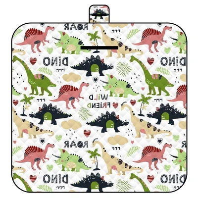 Merco Dinosaur XXL pikniková deka 200 x 200 cm