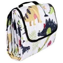 Merco Dinosaur XXL pikniková deka 200 x 200 cm POUZE 1 ks (VÝPRODEJ)