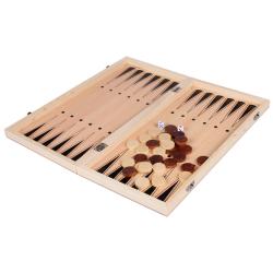 Merco Exclusive 3v1 dřevěné šachy