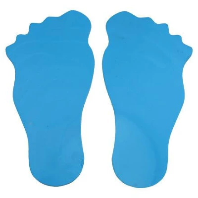 Merco Feet značka na podlahu modrá Merco Feet značka na podlahu modrá