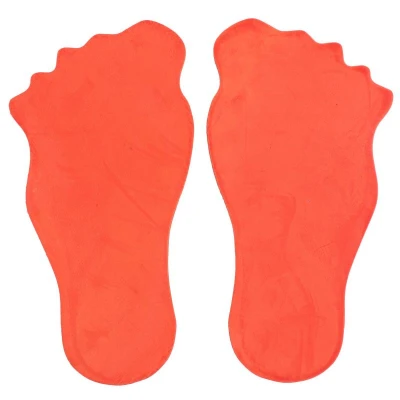 Merco Feet značka na podlahu oranžová Merco Feet značka na podlahu oranžová