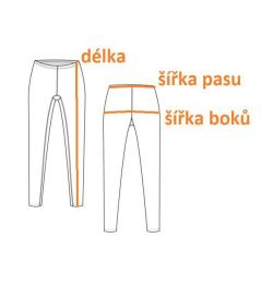 Merco Fit Pants sportovní legíny černá