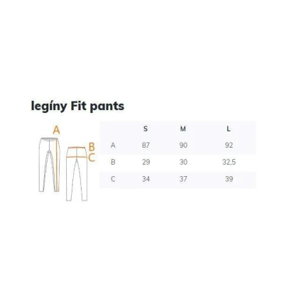 Merco Fit Pants sportovní legíny černá POUZE L (VÝPRODEJ)
