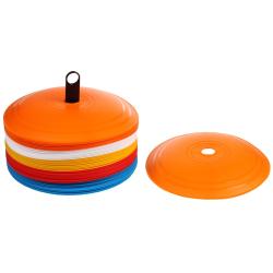 Merco Flat Disc vytyčovacie mety sada 5x8 ks mix farieb