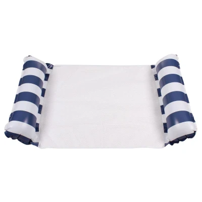 Merco Float Stripe nafukovací lehátko navy Merco Float Stripe nafukovací lehátko navy